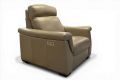 Italia Living Adriano Power Recliner Chair in Leather; Ex display Italian leather recliner chair; discount sofa outlet Manchester