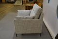 retro armchair and footstool set ex display sofas outlet Lancashire