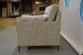 retro armchair and footstool set ex display sofas outlet Lancashire