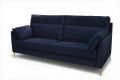 designer sofas blue velvet; ex display John Lewis sofa outlet