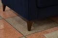 Navy blue large sofa, 3 seater sofa in blue, ex display John Lewis outlet shop