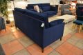 Navy blue large sofa, 3 seater sofa in blue, ex display John Lewis outlet shop