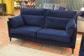 Navy blue large sofa, 3 seater sofa in blue, ex display John Lewis outlet shop