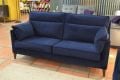 Navy blue large sofa, 3 seater sofa in blue, ex display John Lewis outlet shop