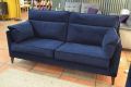 Navy blue large sofa, 3 seater sofa in blue, ex display John Lewis outlet shop