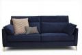 designer sofas blue velvet; ex display John Lewis sofa outlet