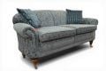Genuine vintage damask sofa, designer sofa clearance outlet