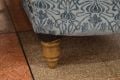 Genuine vintage damask sofa, designer sofa clearance outlet