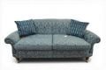 Genuine vintage damask sofa, designer sofa clearance outlet
