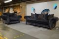 Ashley Manor Bowbridge Sofa Set Velvet Chesterfields Sofas