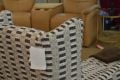 Whitemeadow Atelier accent chair and footstool, discount arm chair outlet shop