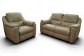 Italia Living Avola Italian Leather Suite Large three piece sofa set discount sofa outlet