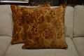 Victorian style cut velvet scatter cushions; cushion shop Lancashire