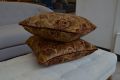 Victorian style cut velvet scatter cushions; cushion shop Lancashire