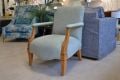 fireside chair UK, art deco accent chair, green bedroom chair