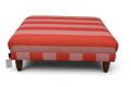 Joules pink stripe footstool Chorley