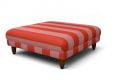 Joules pink stripe footstool Chorley