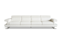 New Trend Concepts Bolero Large 5 Seater Sofa in Your Choice of Leather, Slide-Out Seats and LED Shelves