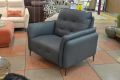 Italian leather recliner chair Bolero armchair Bolzano Italia Living ex display Italian sofas outlet shop Lancashire