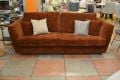 Bramhall 4 Seater Sofa in Rust Chenille Fabric