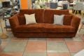 Bramhall 4 Seater Sofa in Rust Chenille Fabric
