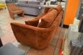 Bramhall 4 Seater Sofa in Rust Chenille Fabric