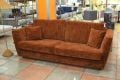 Bramhall 4 Seater Sofa in Rust Chenille Fabric