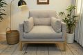 Ilkley armchair, Scandinavian style arm chair, luxury sofa shop near Bolton