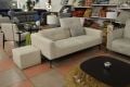 Danetti Colton 2 Seater Sofa ivory chenille fabric; ex display Danetti outlet shop Lancashire