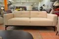 Danetti Colton 2 Seater Sofa ivory chenille fabric; ex display Danetti outlet shop Lancashire
