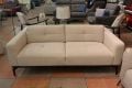Danetti Colton 2 Seater Sofa ivory chenille fabric; ex display Danetti outlet shop Lancashire