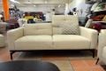 Danetti Colton 2 Seater Sofa ivory chenille fabric; ex display Danetti outlet shop Lancashire