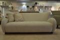 Danetti Evelyn Natural Chunky Weave Three Seater Sofa; ex display Danetti sofas outlet Lancashire