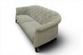Danetti Luxe grey fabric 2 seater sofa; Danetti sofas clearance outlet shop