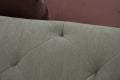 Danetti Luxe grey fabric 2 seater sofa; Danetti sofas clearance outlet shop