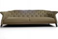 Danetti Luxe Natural Leather 3 Seater Sofa, Danetti outlet sofa shop