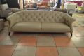 Danetti Luxe Natural Leather 3 Seater Sofa, Danetti outlet sofa shop