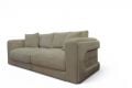 Danetti Lynetta 3 seater sofa in Chunky Weave fabric; ex display Danetti sofas outlet Lancashire