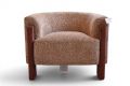Danetti Miles Chair Toffee Red; Ex display tub chair; armchairs clearance outlet