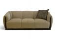 Danetti Teagan 3 Seater Sofa in Champagne Velvet Fabric, ex-display Danetti sofas, sofa outlet Manchester