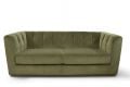 Danetti Valentina green velvet 3 seater sofa; Ex display sofas; Discount Danetti sofas