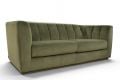 Danetti Valentina green velvet 3 seater sofa; Ex display sofas; Discount Danetti sofas