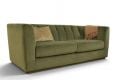 Danetti Valentina green velvet 3 seater sofa; Ex display sofas; Discount Danetti sofas