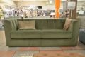 Danetti Valentina green velvet 3 seater sofa; Ex display sofas; Discount Danetti sofas