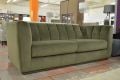 Danetti Valentina green velvet 3 seater sofa; Ex display sofas; Discount Danetti sofas