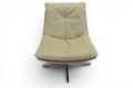 Danetti Swivel Leather Chair, ex display Danetti