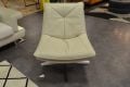 Danetti Swivel Leather Chair, ex display Danetti