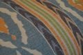Ikat chaise longue; colourful chaise long