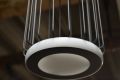 EX DISPLAY Circolo Black 3 Light Pendant Ceiling Light with Built-in LED Lamps