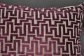 purple velvet cushions • ex display interiors outlet near Manchester